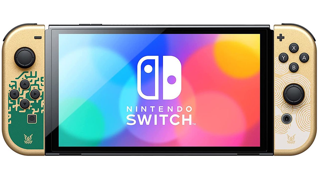 Zelda Tears of the Kingdom Nintendo Switch OLED special edition