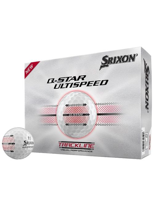 Q-Star Ultispeed Trackline Golf Balls 