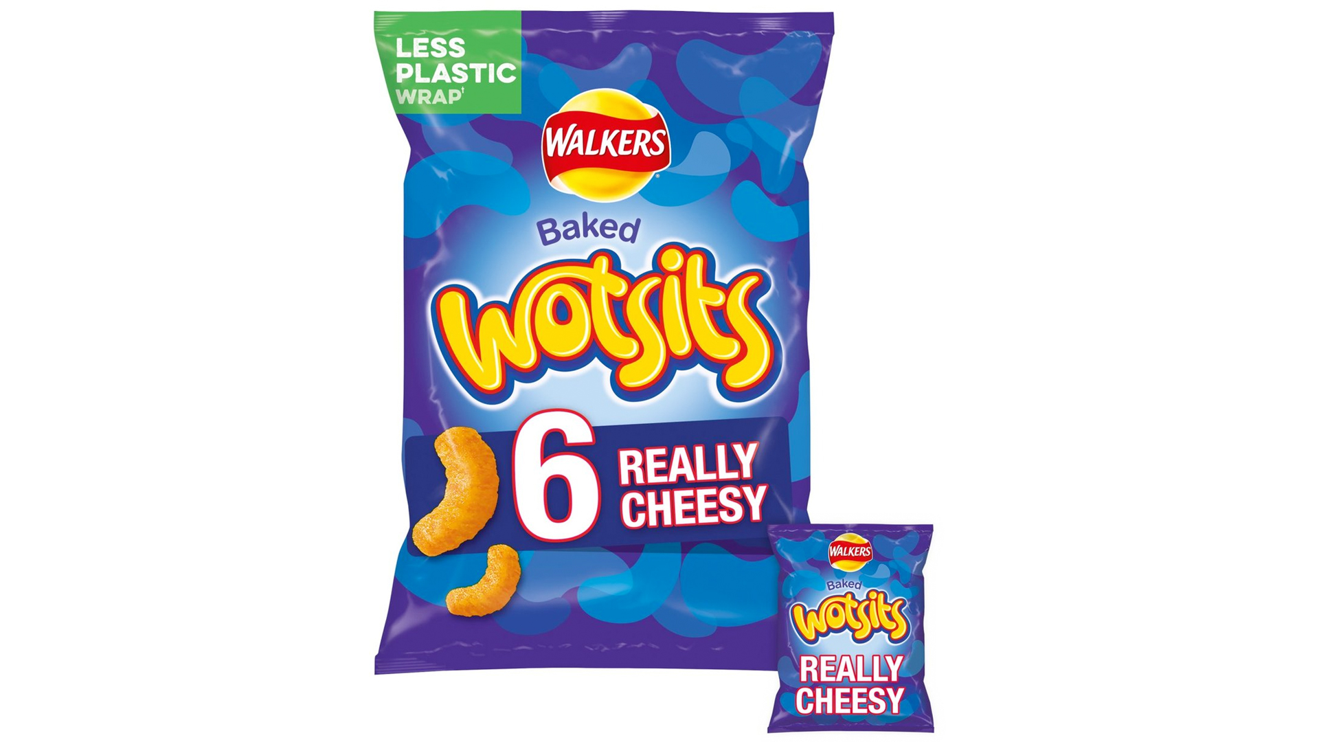 A multi-pack of walkers wotsits - a good option in our healthy crisps list