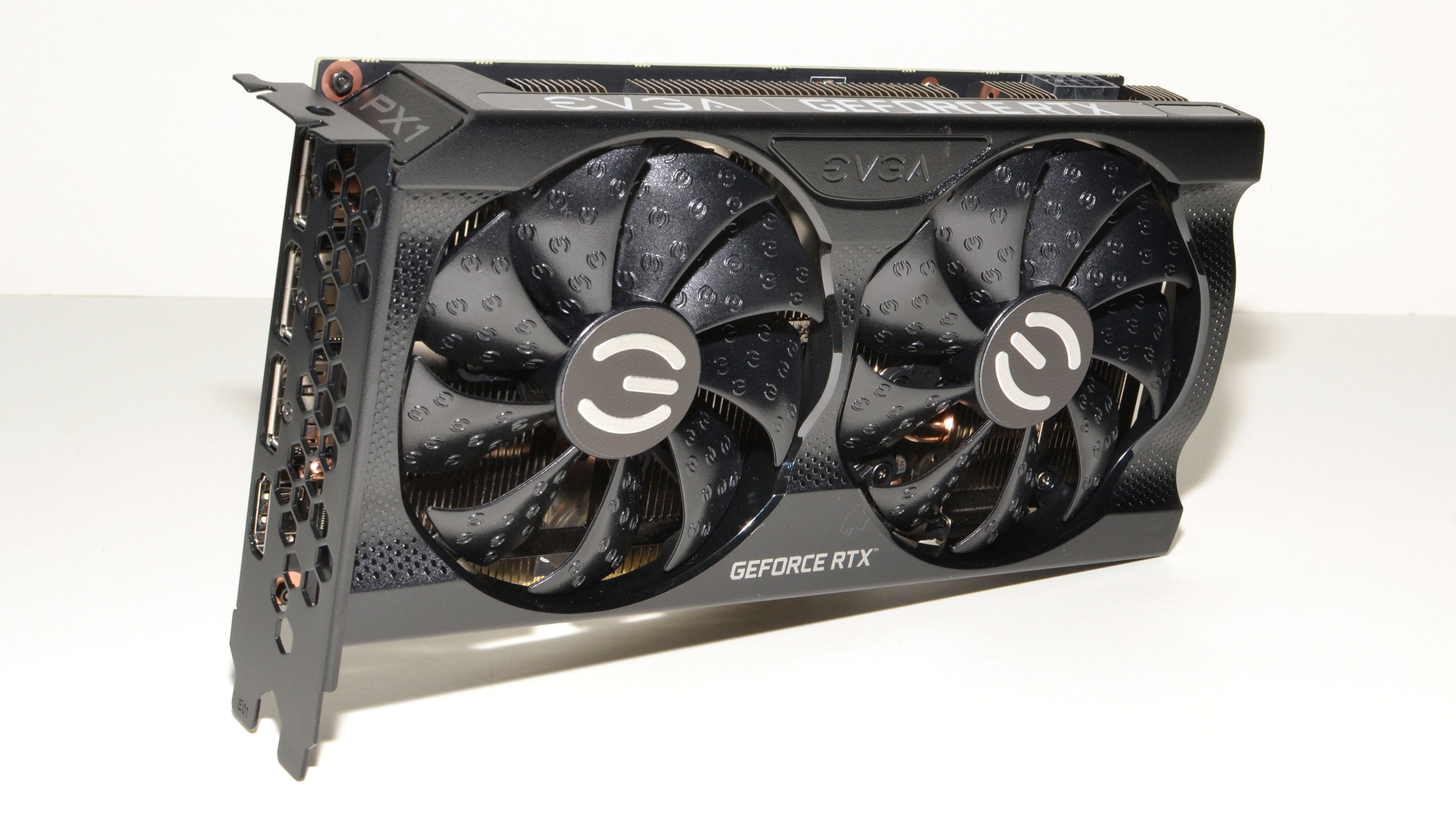 EVGA GeForce RTX 3050 XC Black photos