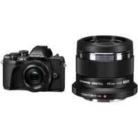 Olympus OM-D E-M10 Mk III + two lenses: $589