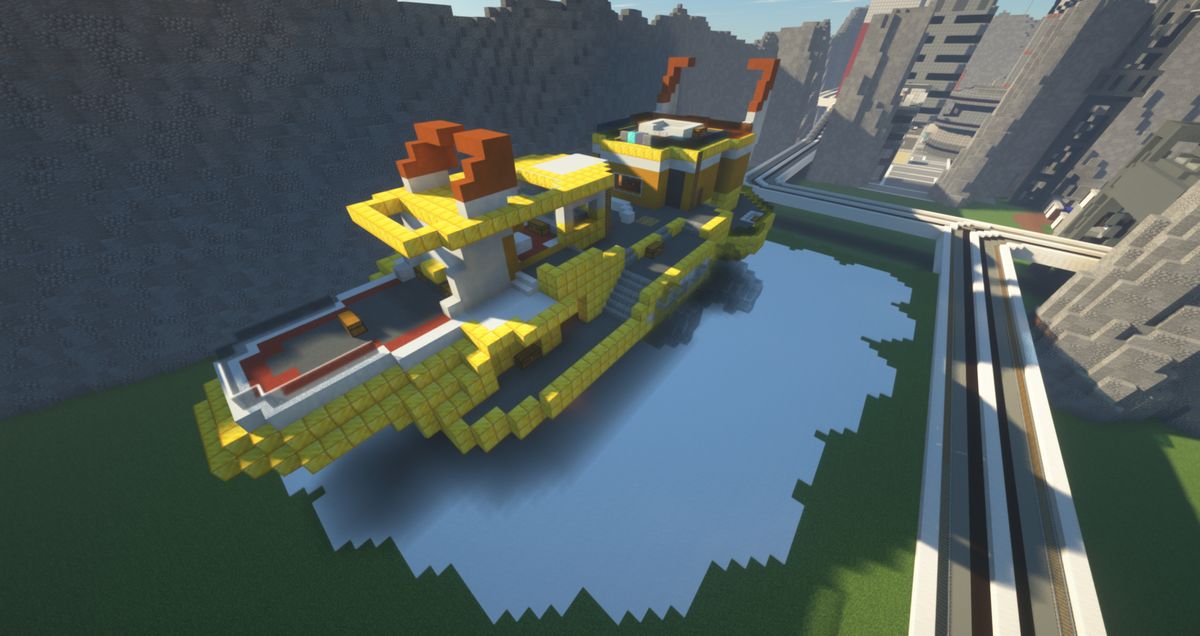 Apex Legends recreated in Minecraft