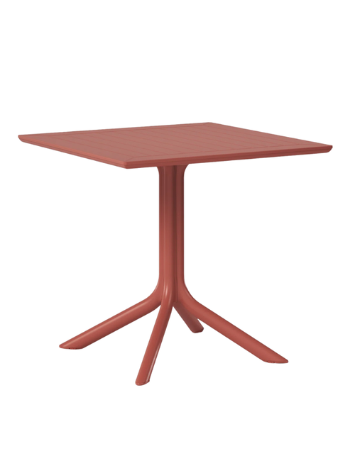 Delron Plastic Square Outdoor Dining Table