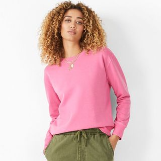 Hush pink sweatshirt