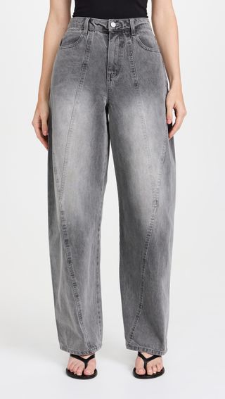 Archer Seamed Barrel Jeans