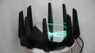 ASUS ROG Rapture GT-AXE16000 Wi-Fi 6E quad-band router