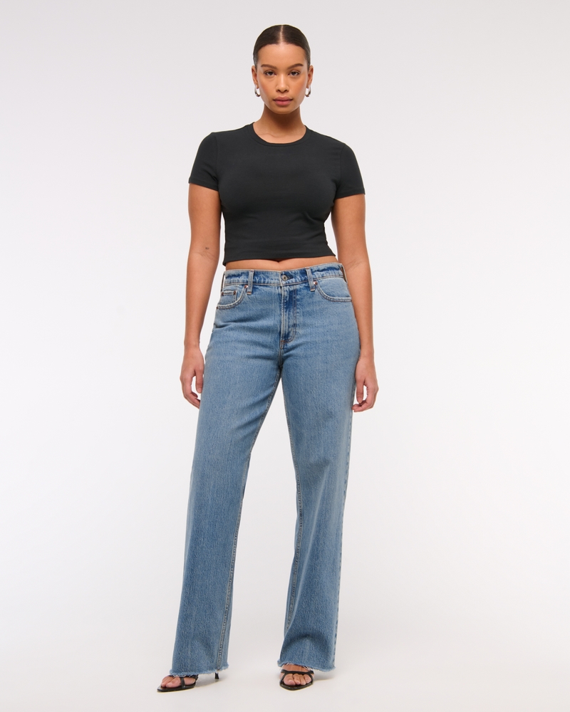 Curve Love Low Rise Baggy Jean