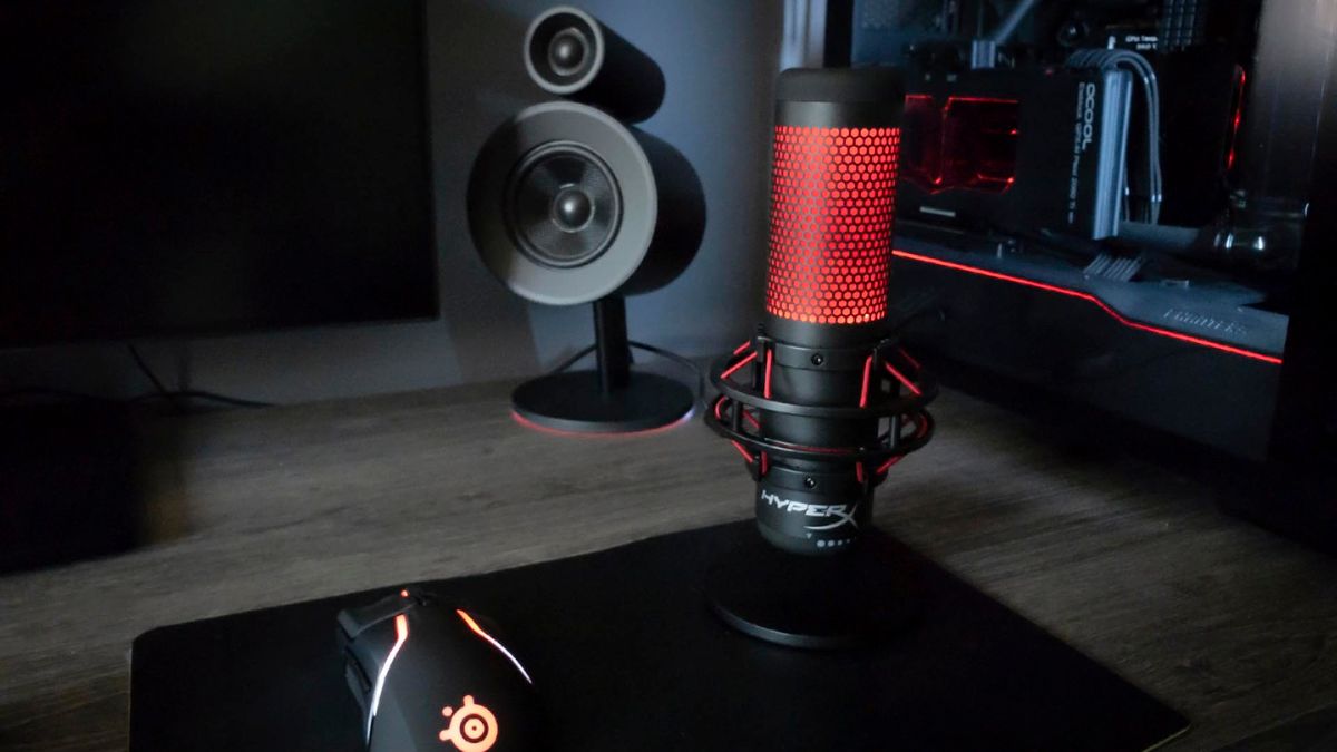 Kingston Hyperx Quadcast Gaming Microphone Review Tom S Hardware
