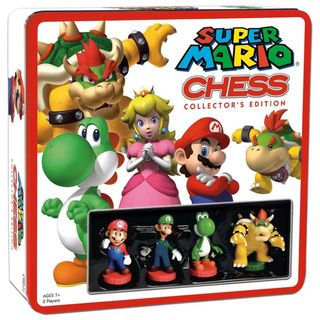 Super Mario themed chess set