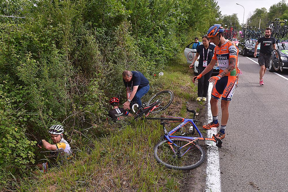 Crash during stage 5