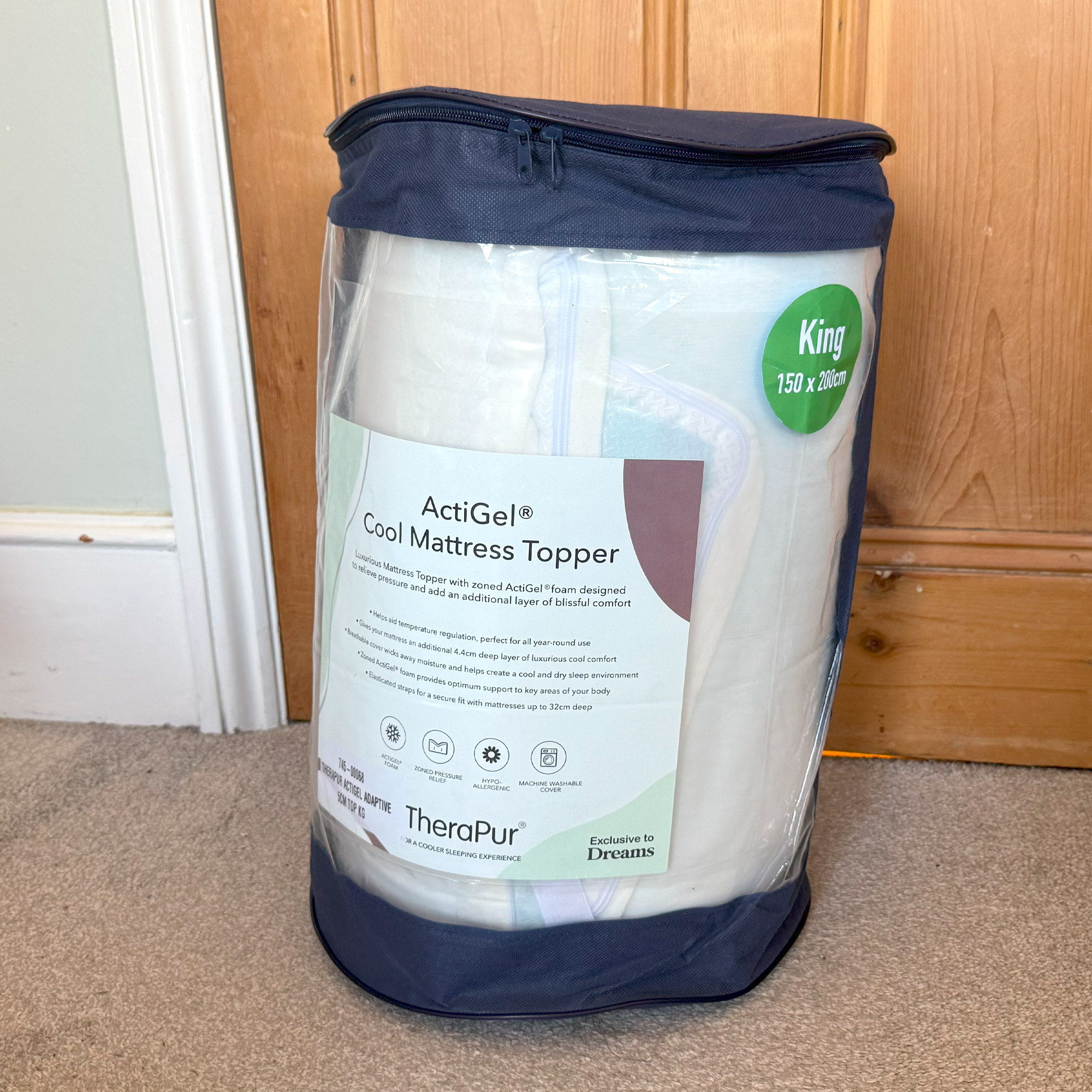 Dreams TheraPur ActiGel Cool Mattress Topper review
