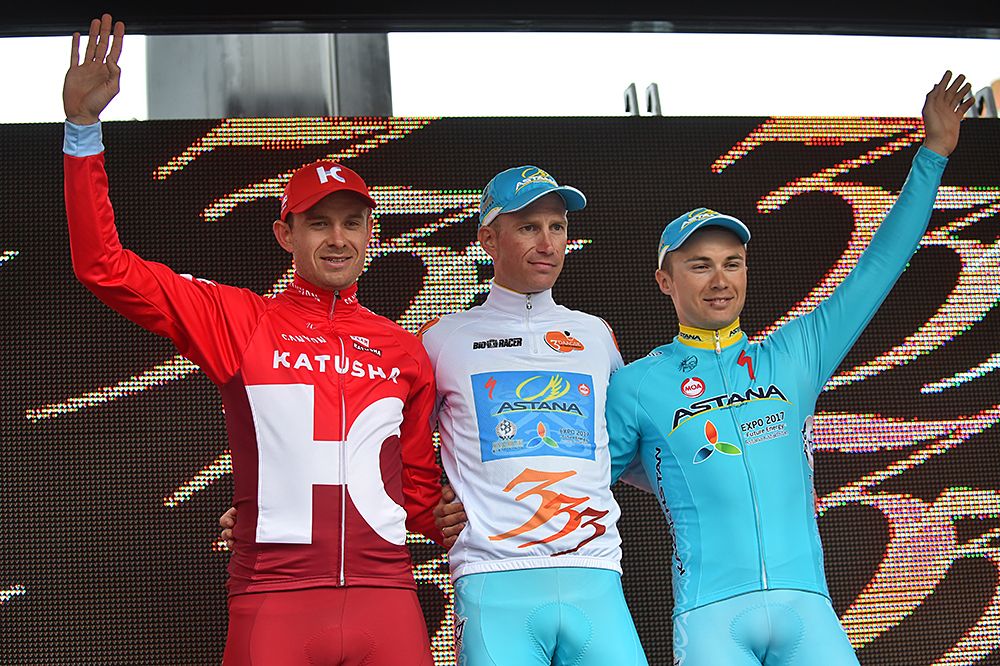 Lieuwe Westra (Astana) snatched overall victory from Alexander Kristoff (Katusha)