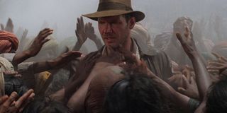 Harrison Ford in Indiana Jones and the Temple of Doom