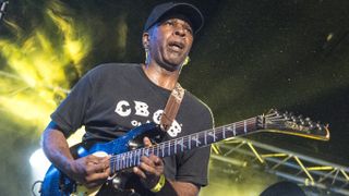 Vernon Reid of Living Colour performs on stage at The Mill on July 17, 2019 in Birmingham, England. 