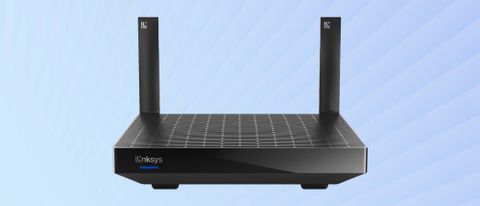 Front view of Linksys Hydra Pro 6
