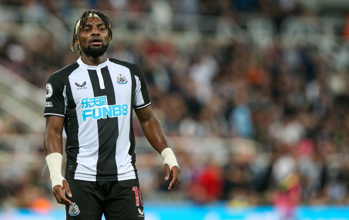 Newcastle winger Allan Saint-Maximin