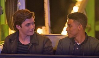 Nick Robinson and Keiynan Lonsdale in Love, Victor
