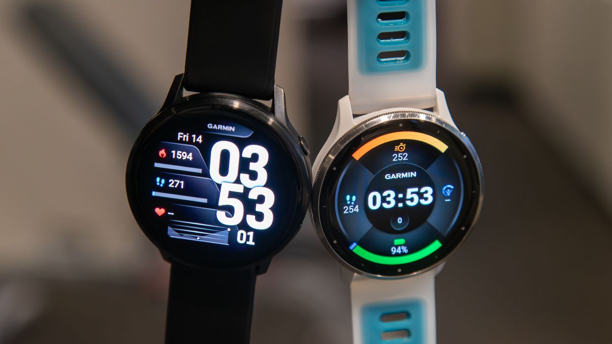 Garmin Venu 4 next to the Venu 3