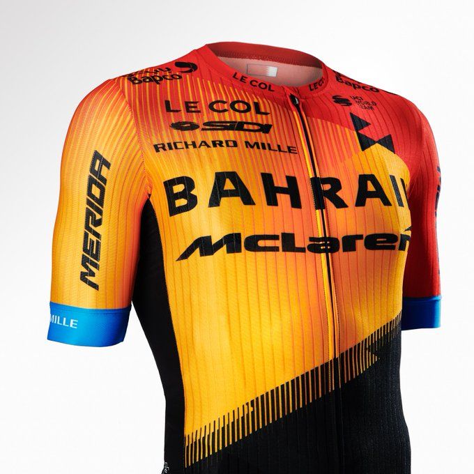 BAHRAIN MERIDA MCLAREN 2020 TEAM Cycling Pro Jersey "NEW"