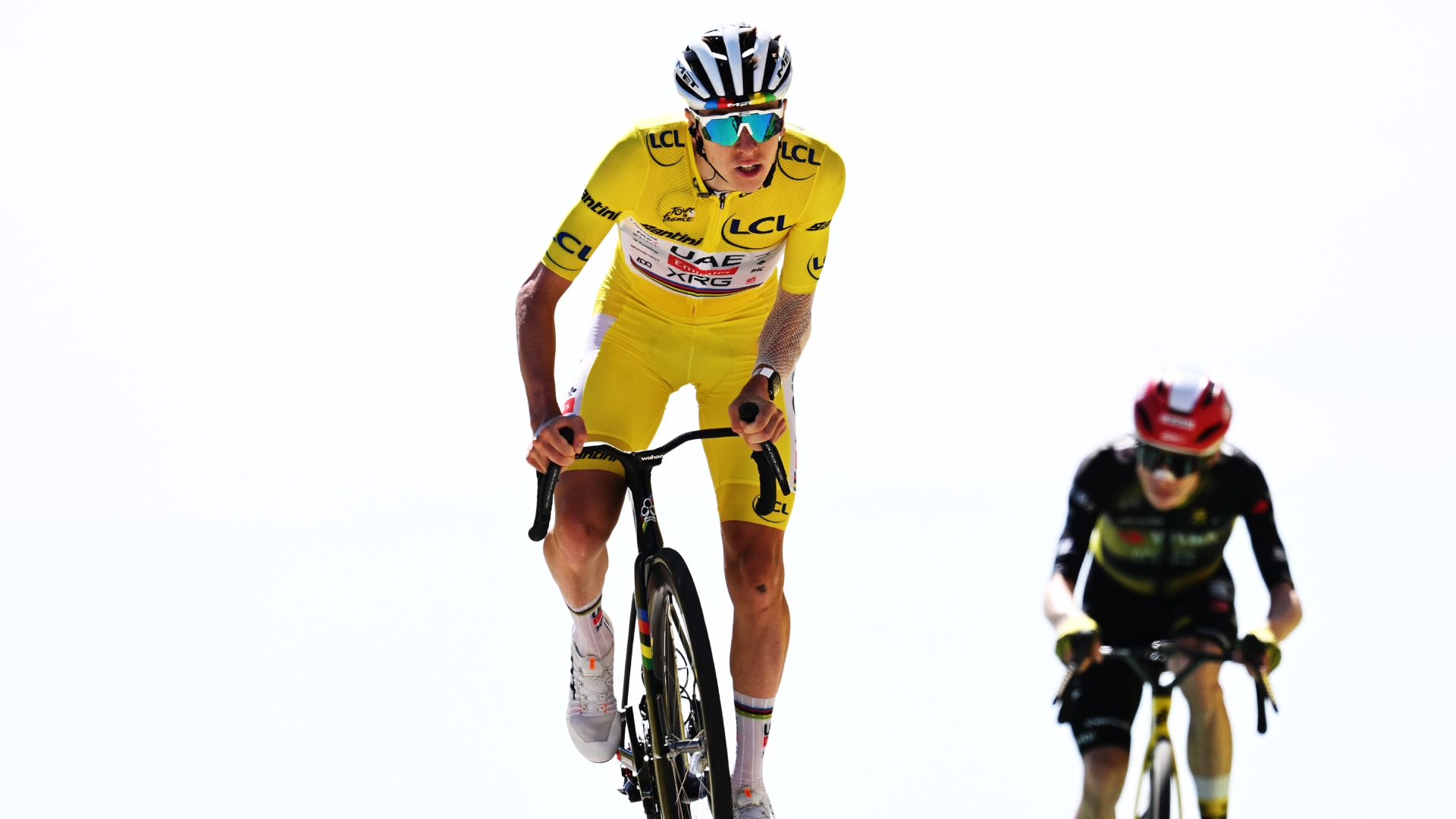 Tadej Pogacar beats Jonas Vingegaard up Mt Ventoux