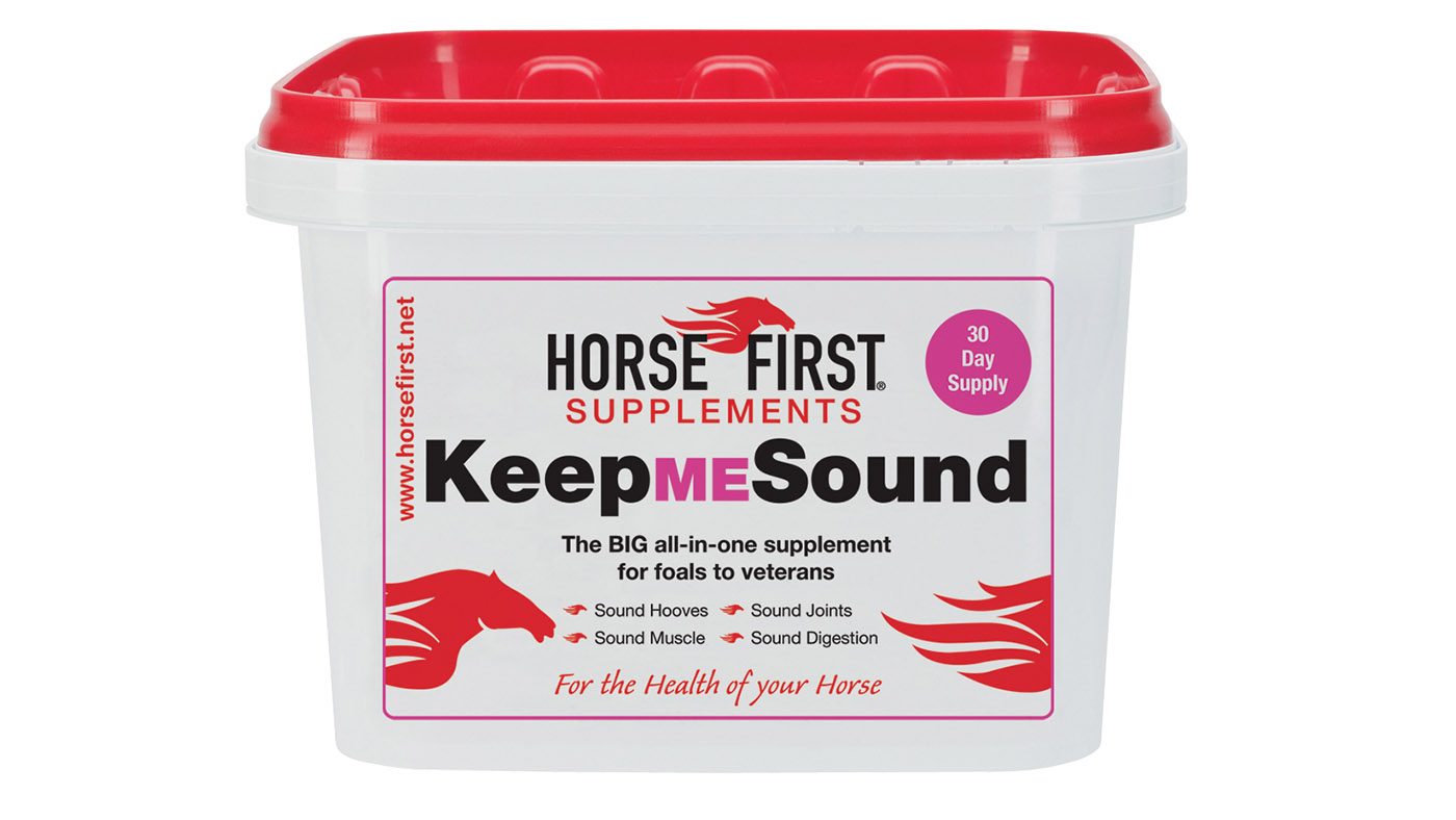 Horse First KeepMeSound vitamin and mineral supplement for horses