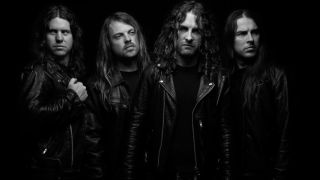 A press shot of Airbourne taken in 2016