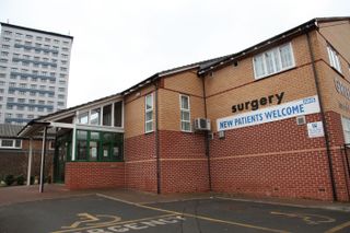 GP surgery advising new patients