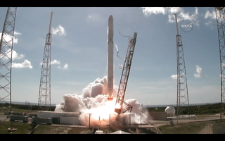 SpaceX's Falcon 9 rocket and Dragon cargo spacecraft lifted off from Cape Canaveral Air Force Station on June 28, headed to the International Space Station. The rocket and capsule exploded shortly after liftoff.