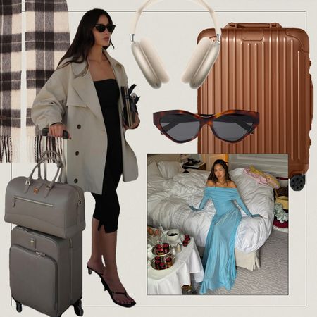 Collage of travel-related gifts