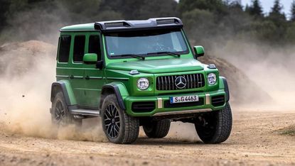 The Mercedes-AMG G63 4x4² has a UK starting price of about £250,000 