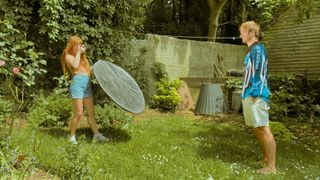 Using a reflector