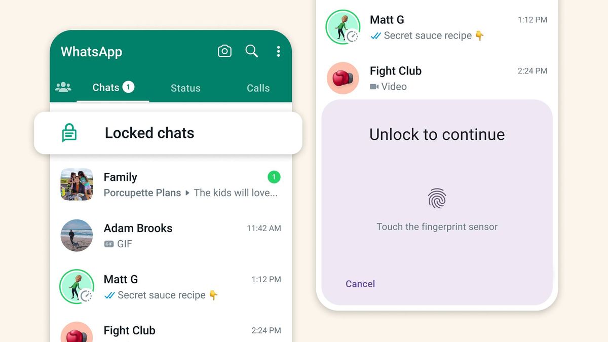 WhatsApp Chat Lock feature