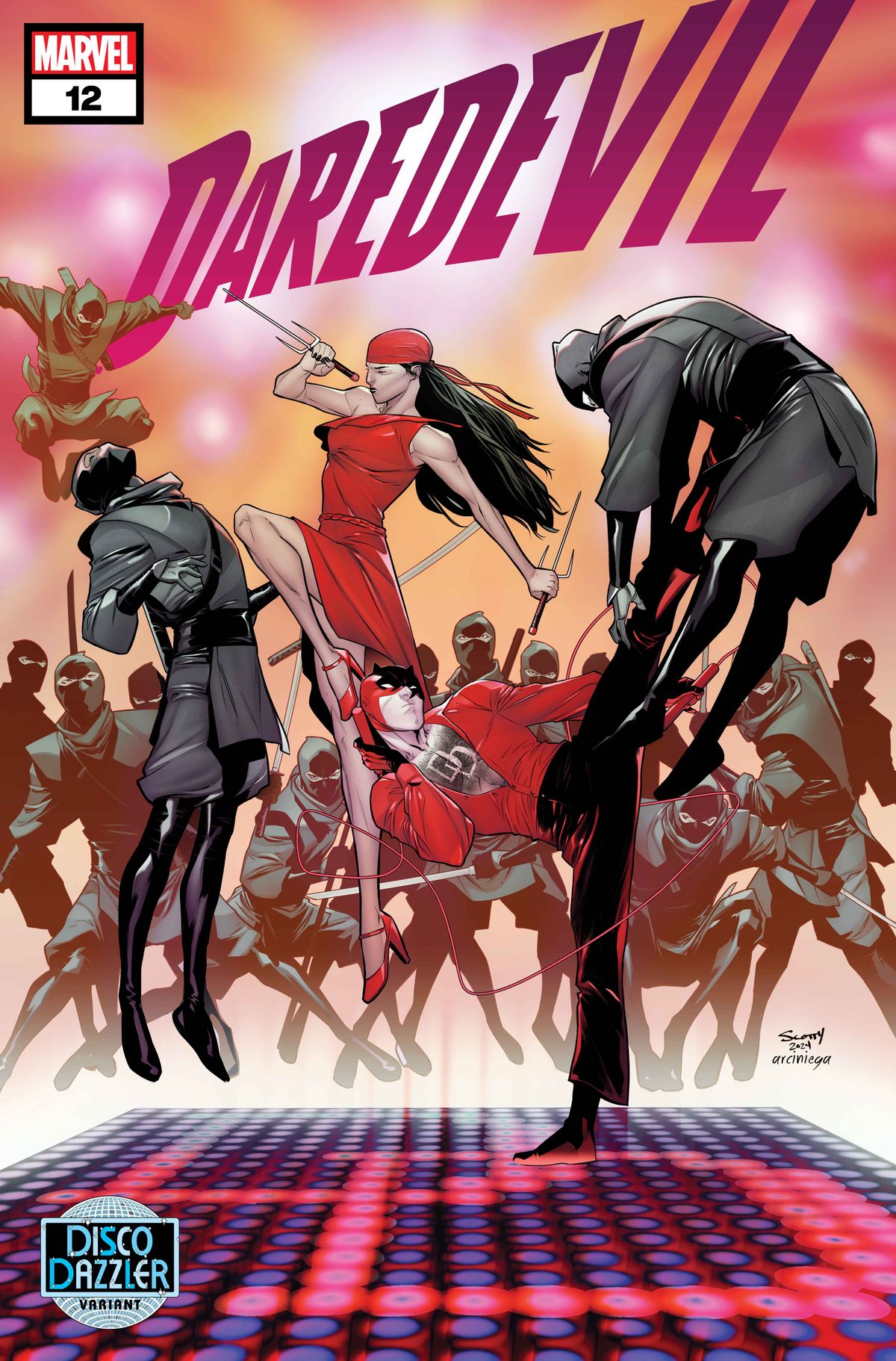 Disco Dazzler variant covers