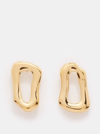 Leona 18kt Gold-Plated Earrings