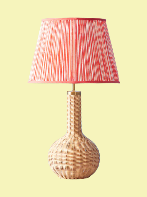 Fiasca Table Lamp in Rattan