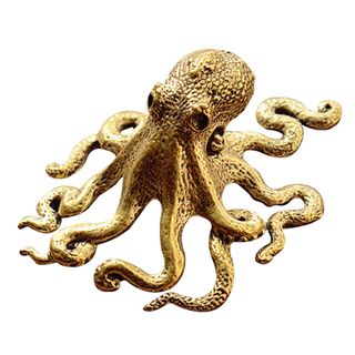 Octopus Adornment Brass