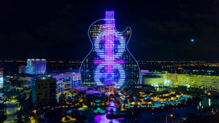 The $1.5 billion upgrade to the Seminole Hard Rock Hotel and Casino in Hollywood, Florida, offers the public a highly unique immersive experience that carries the music theme to the outside of the property.