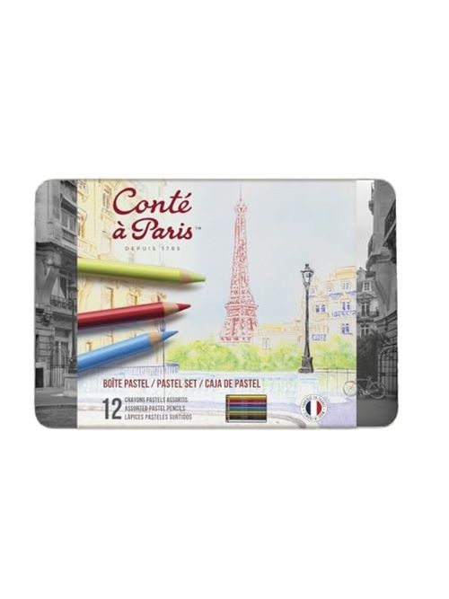 Pastel Pencils, 12 Colors