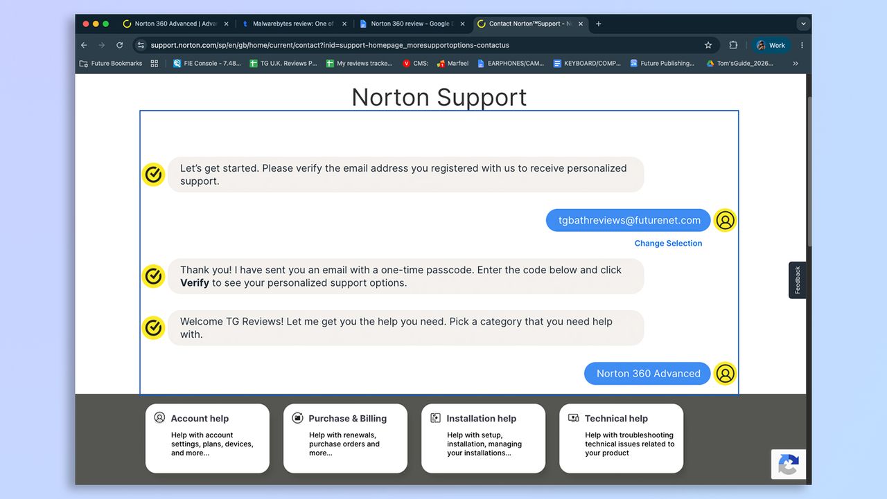 Norton 360 Advanced antivirus software