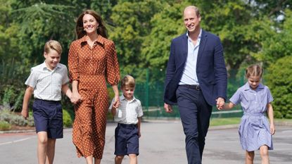 Prince William suits staff