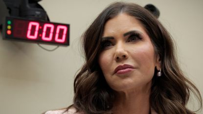 Homeland Security Secretary Kristi Noem testifies before Congress, before ouster