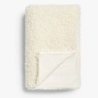 faux shearling blanket from john lewis