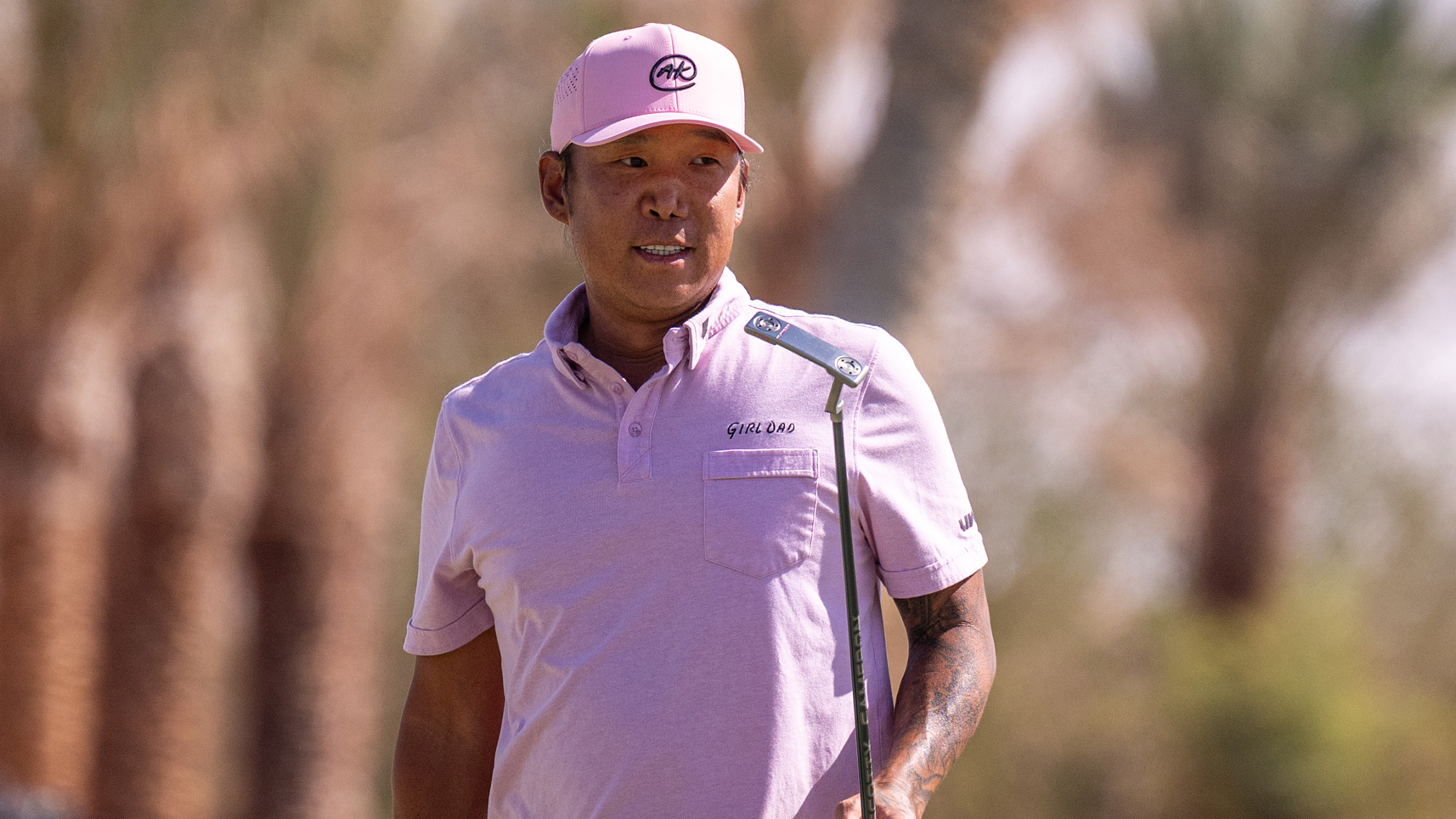 Anthony Kim at the Saudi International 