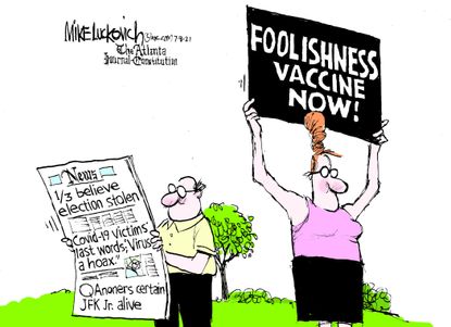 The foolishness vaccine
