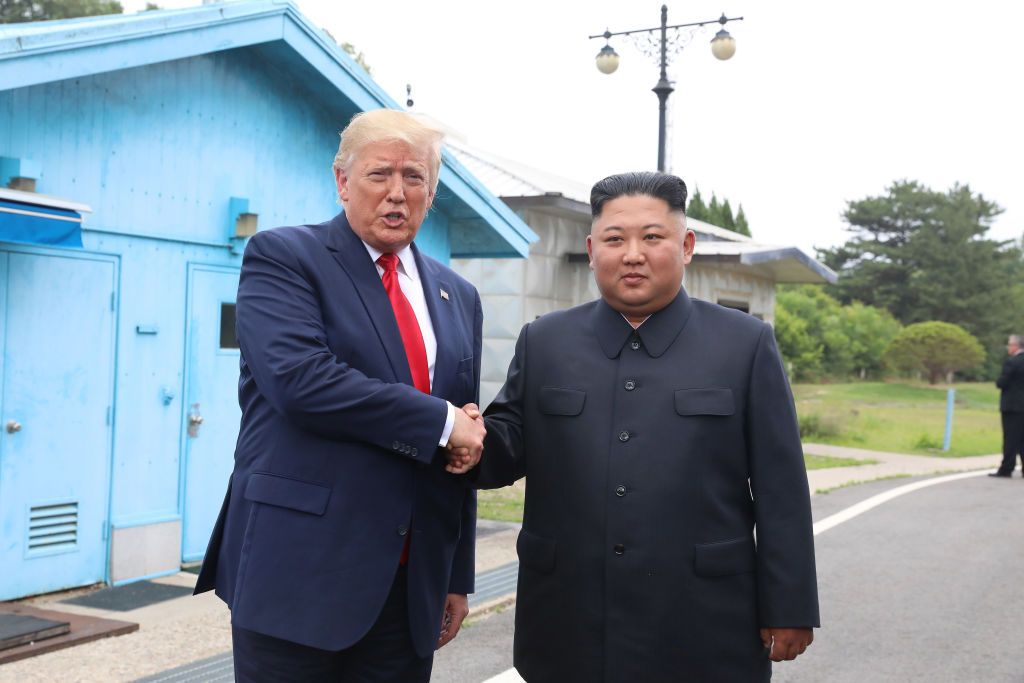 Donald Trump and Kim Jong Un