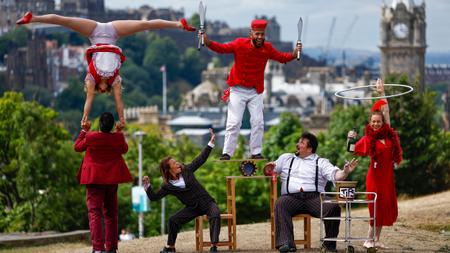 Edinburgh Fringe circus company Lost in Translation.