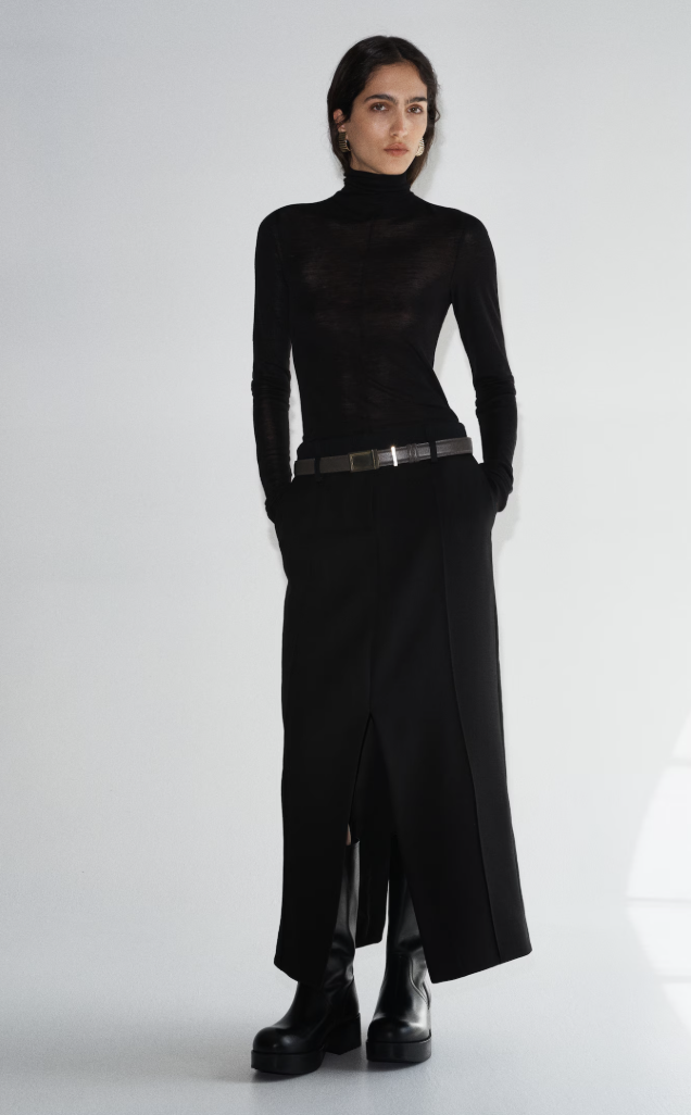 H&amp;amp;M , Wool Midi Skirt
