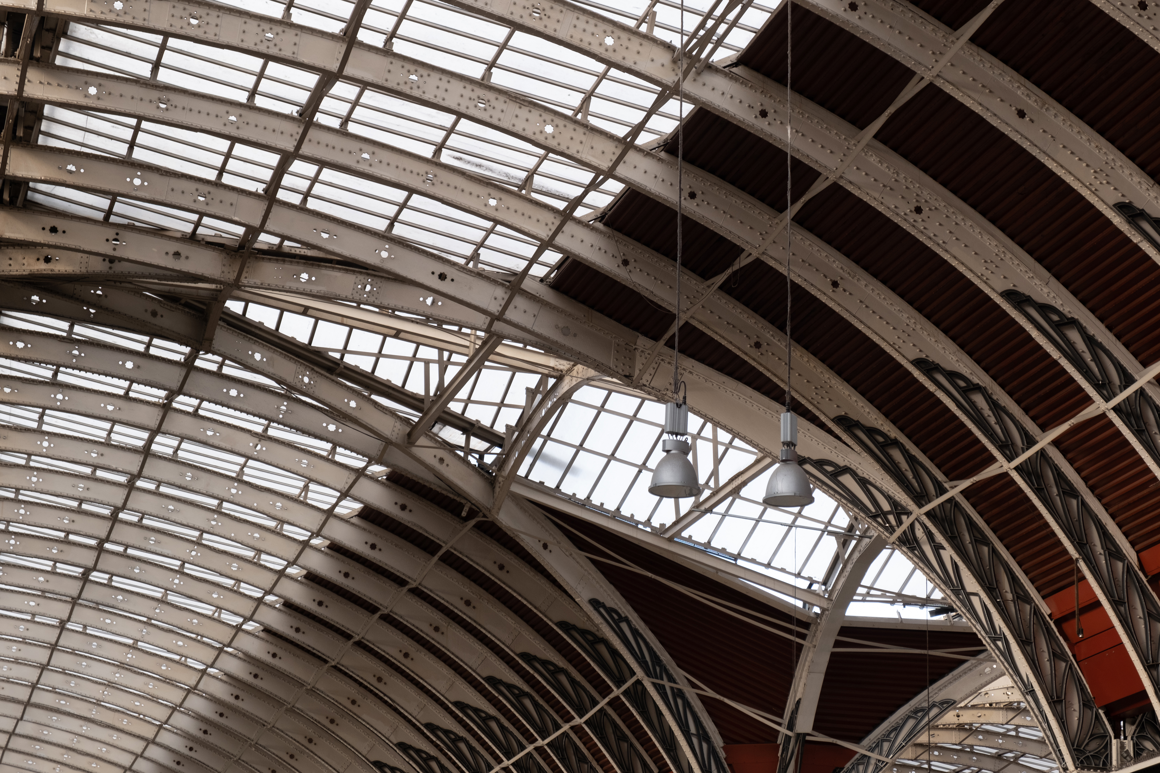 The roof at Paddington Station