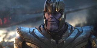 Josh Brolin as Thanos in Avengers: Endgame, final battle sequence