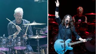 Josh Freese and Dave Grohl